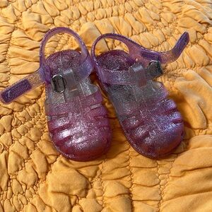 Carters baby toddler girl jellies, normal use but have a lot more in them